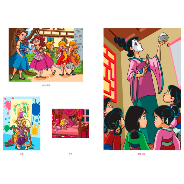 Disney Paint-by-Number - Small Princesses