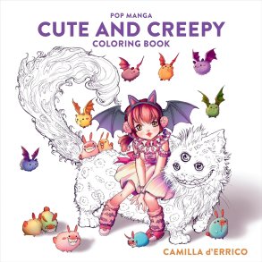 Pop Manga Cute and Creepy Coloring Book 