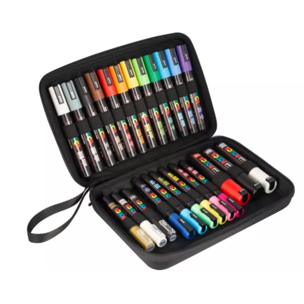 Posca Kuffert 24-pk