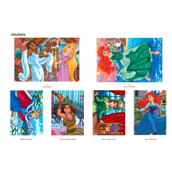 Disney Paint-by-Numbers - Princesses Volume 2