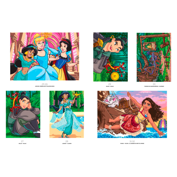 Disney Paint-by-Numbers - Princesses Volume 2