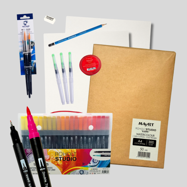 Roholt Studio Akvarel Brushpen St