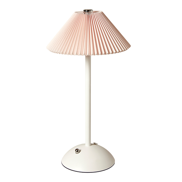 Touch Bordlampe, Pliss� - Rosa