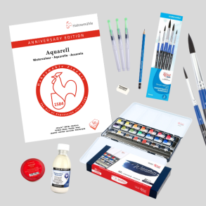 Rosa Premium Akvarel Pakke