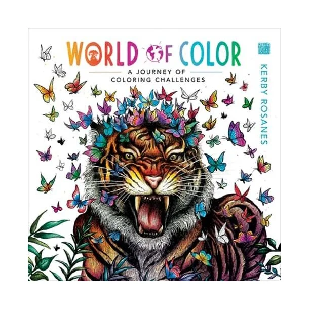 World Of Color: A Journey Of Coloring Challenges by: Kerby Rosanes