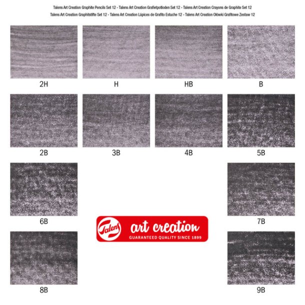 Talens Grafitblyanter 12-pak