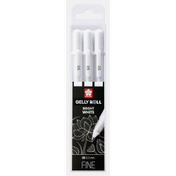 Gelly Roll Basic 3-Pak - White Fine