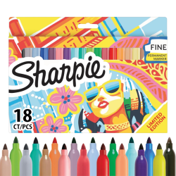 Sharpie Permanent Markers Pastelst, 18-stk.