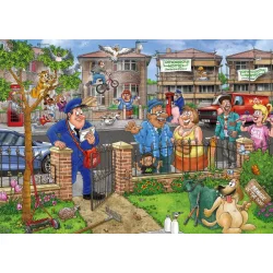 NYHED! Puslespil Wasgij, "Destiny 31, Home Delivery" 1000 Brikker