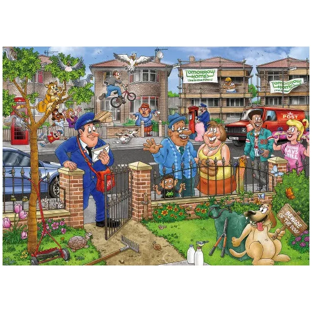 NYHED! Puslespil Wasgij, "Destiny 31, Home Delivery" 1000 Brikker