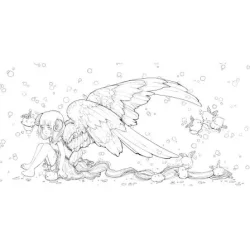 Pop Manga Coloring Book - Camilla D'Errico