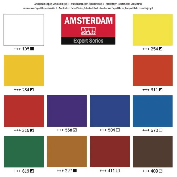 Amsterdam Expert Trial Set 12x20ml.