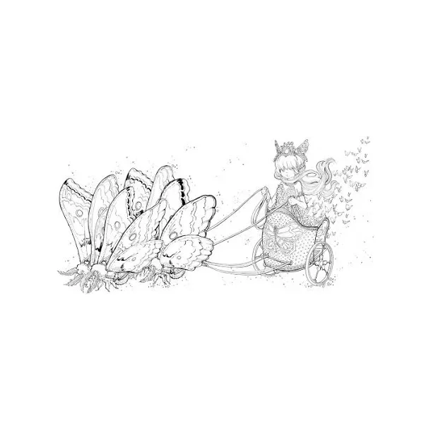 Pop Manga Coloring Book - Camilla D'Errico