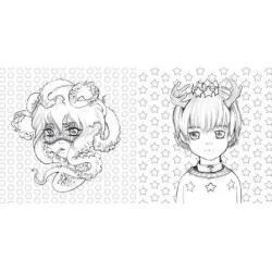 Pop Manga Coloring Book - Camilla D'Errico