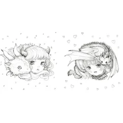 Pop Manga Coloring Book - Camilla D'Errico