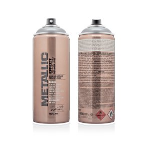 Montana Metallic Spraymaling - Silver, 400ml.