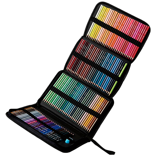 Farveblyants�t i Lynl�smappe - 120-pak