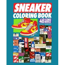 Sneaker Coloring Book