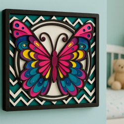Wooden Art Craft Kit - Butterfly