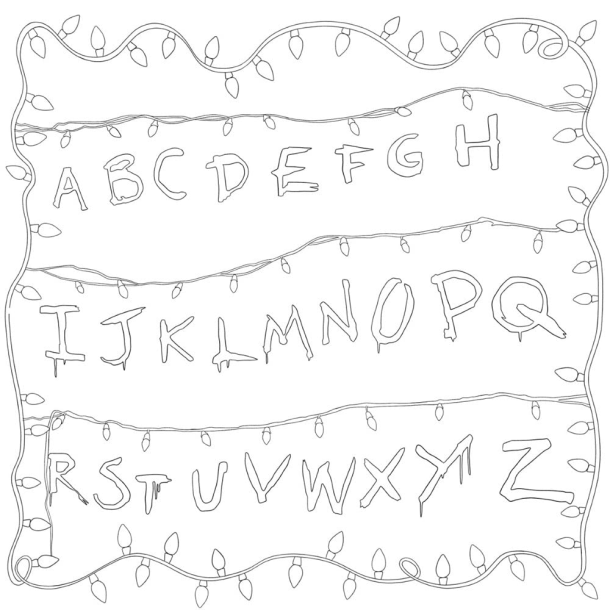 Stranger Things - The Official Coloring Book