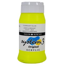 System 3 Acrylic 500 ml. Metallic &amp; Neon