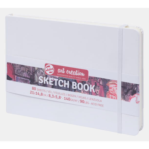 Hardcover Sketchbook - Hvid