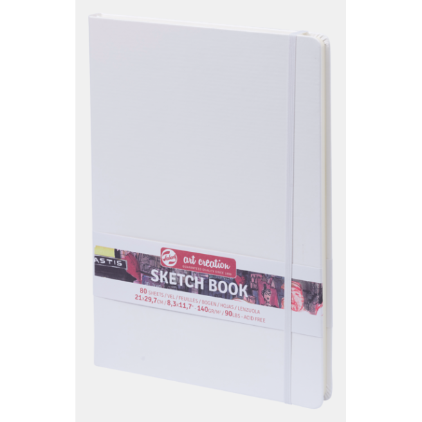 Hardcover Sketchbook - Hvid