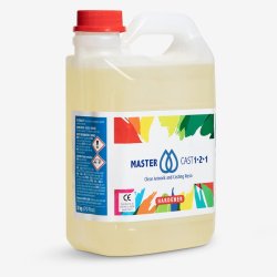 MasterCast 1-2-1 Clear Art Coating Resin 4 kg.