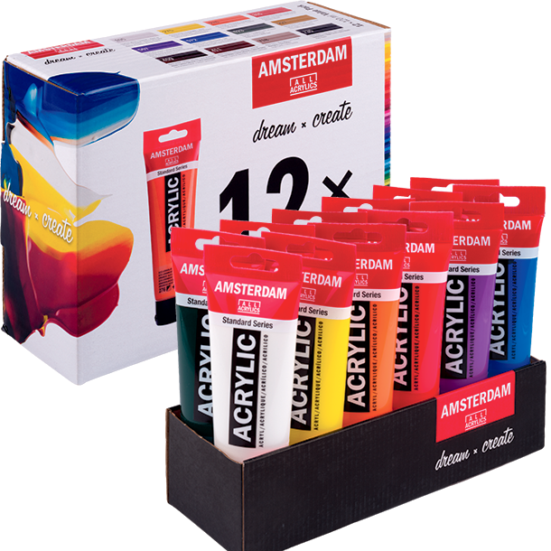 Amsterdam Akrylmaling 120ml. Special Edition - 12-Pak