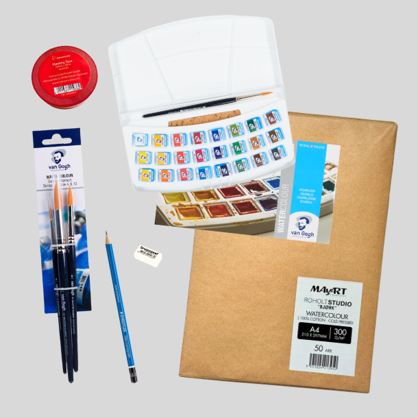 Van Gogh Deluxe Akvarel Pakke