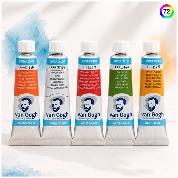 Van Gogh Akvareltuber, 10ml.