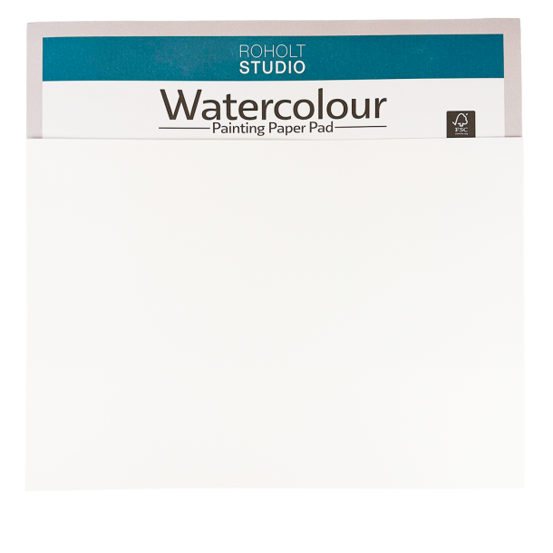 Roholt Studio Jumbo Akvarelblok - 300g, 50 Ark