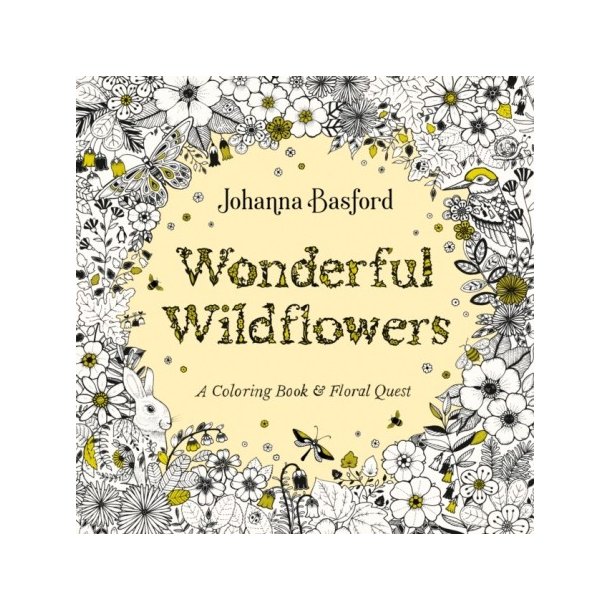 Wonderful Wildflowers: A Coloring Book and Floral Quest