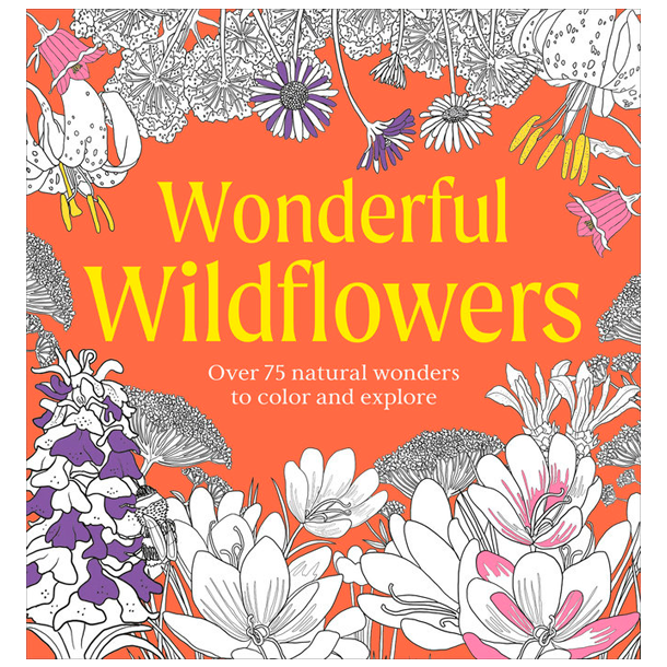 Wonderful Wildflowers Malebog - Over 75 Natural Wonders to Color and Explore