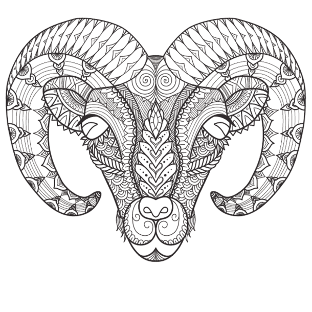 Christmas Escape - Colouring For Mindfulness