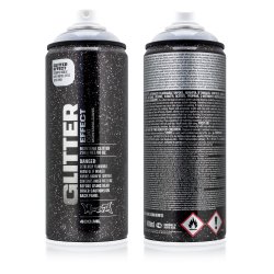 Montana Glitter Effekt Spraymaling - X-Mas Red, 400ml.