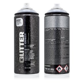 Montana Glitter Effekt Spraymaling - X-Mas Red, 400ml.