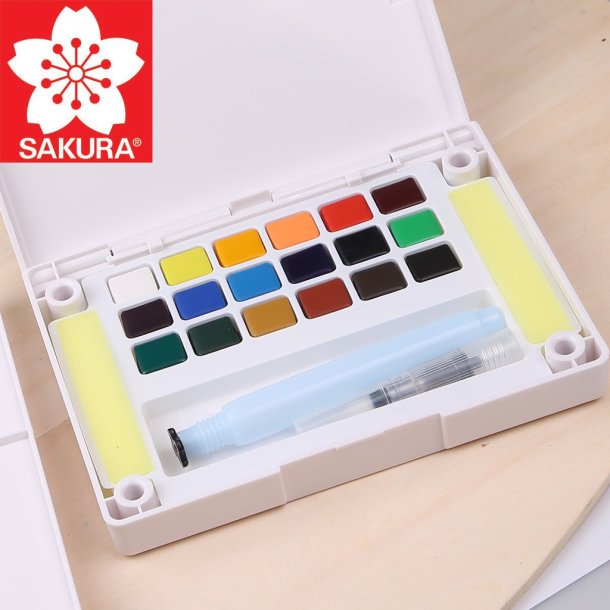 Koi Akvarelst - 18-pak Basis