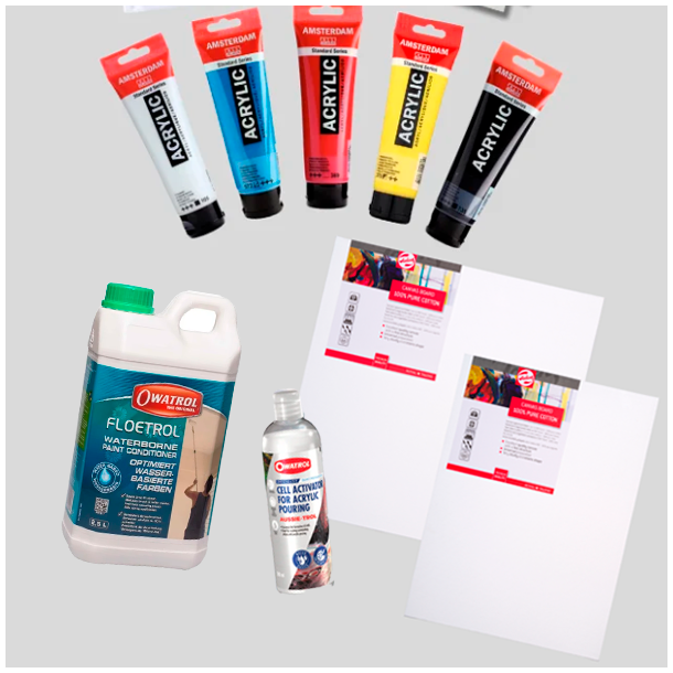 Pouring Akryl Pakke Amsterdam 