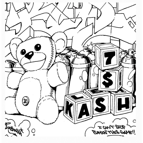 Graffiti Coloring Book 3 - International Styles